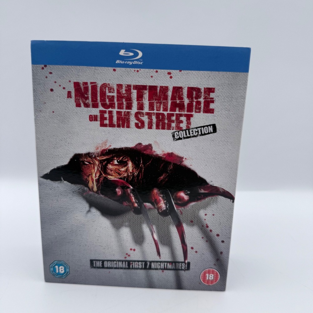 A Nightmare on Elm Street Collection Blu-ray 5-Disc Set First 7 Movies UK Import
